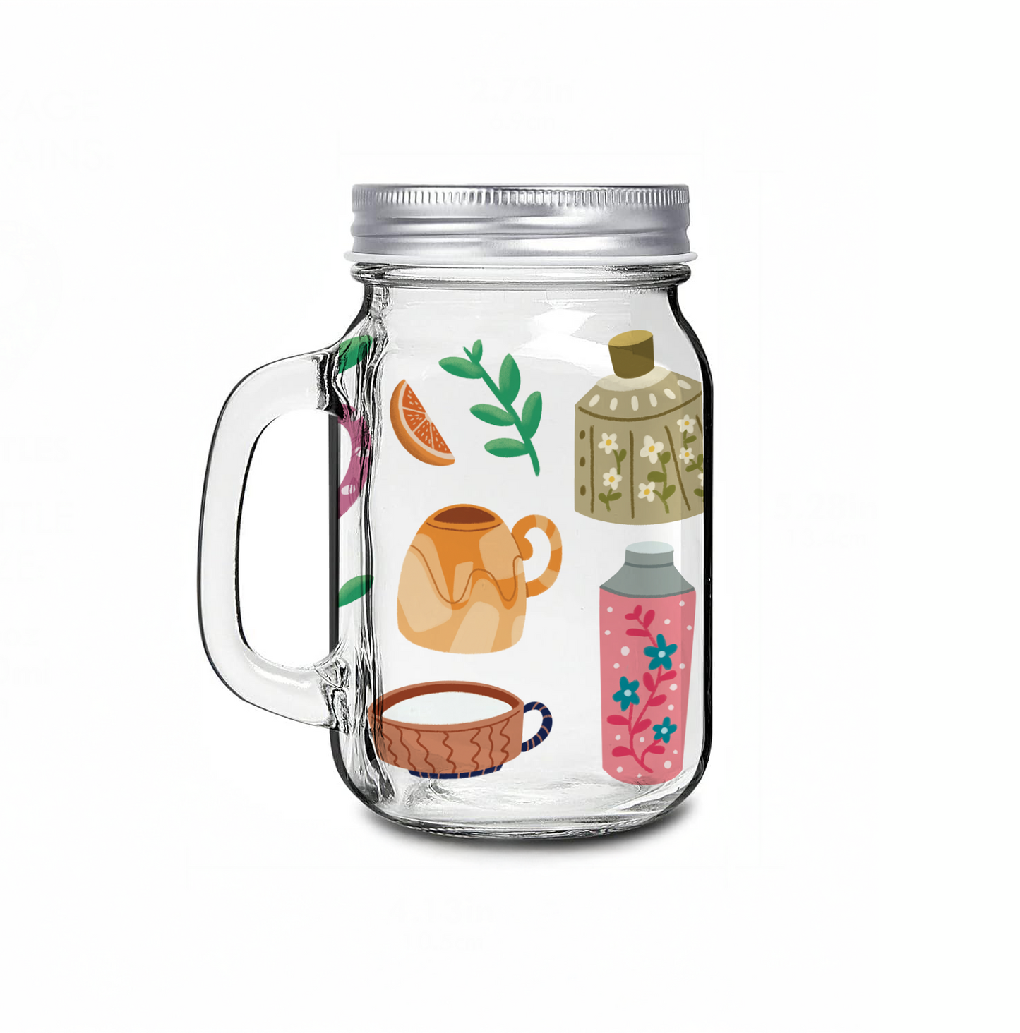 16oz Mason Jar Cup_Vintage Cups