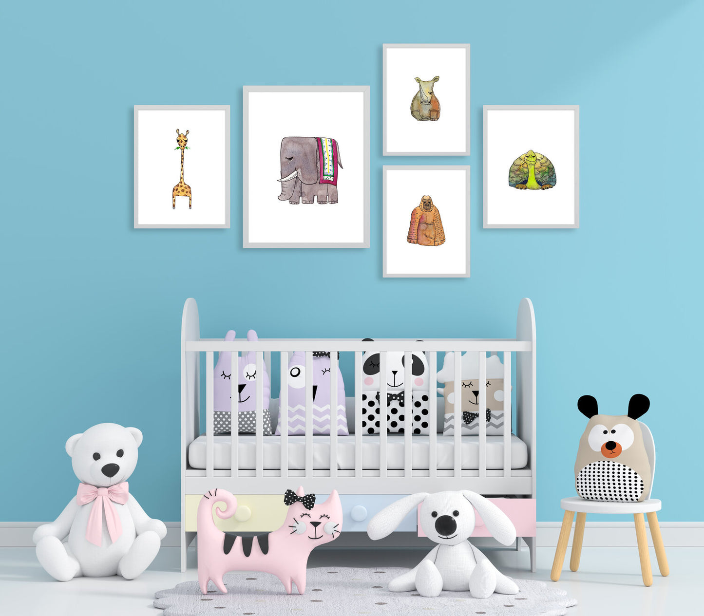 Buy 2 Art prints (ONLY WATERCOLOR ANIMAL SERIES)