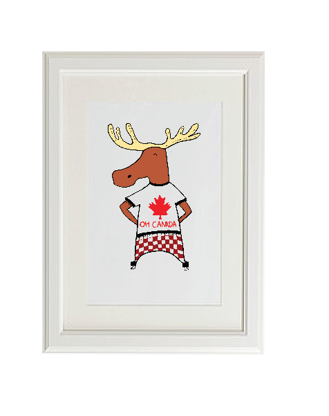 Canada Moose_Art Print