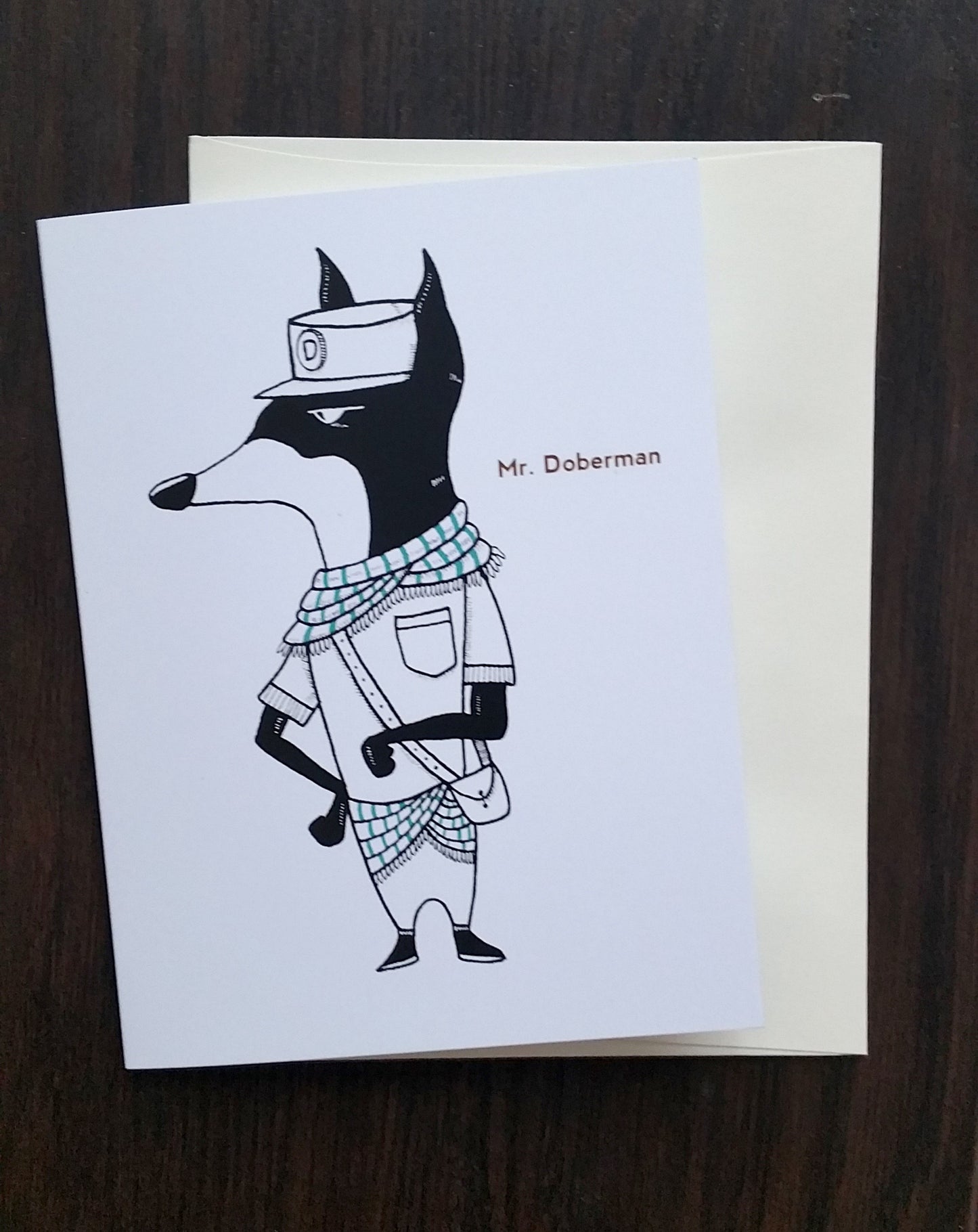Dog series_ greeting card