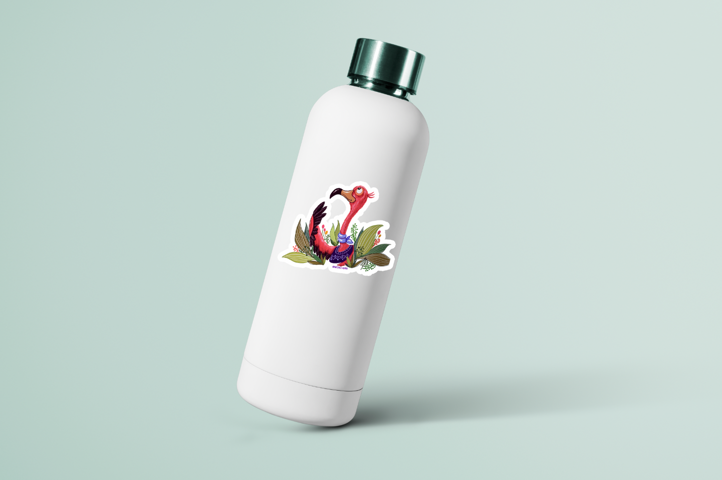 Flamingo_Vinyl Sticker