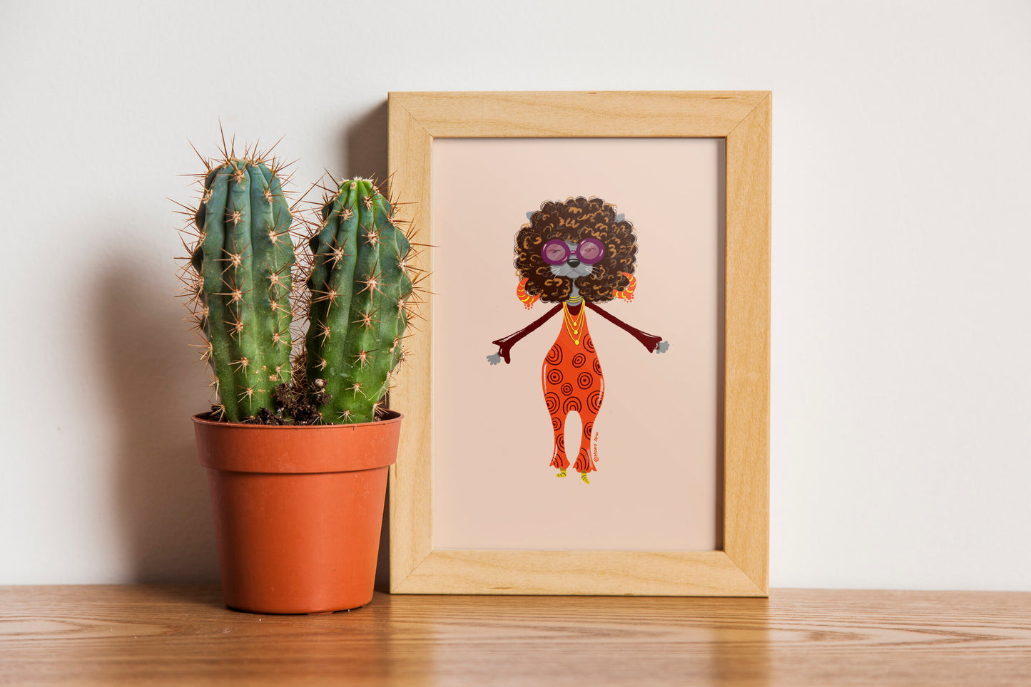 5" x 7" mini Art print series
