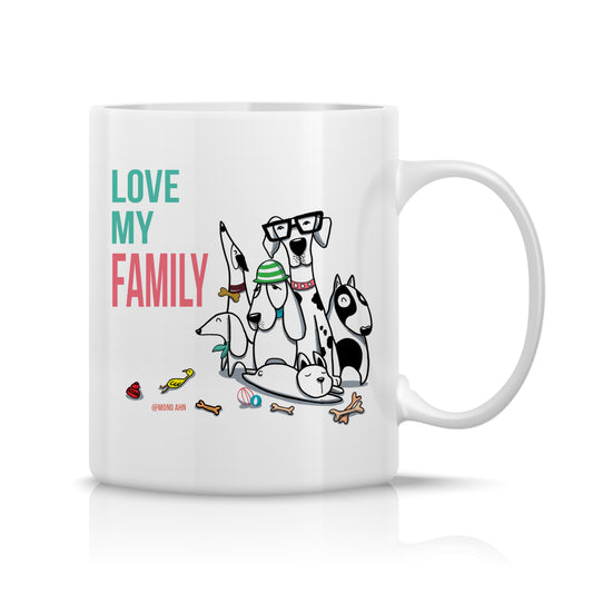 Love my Family_Dog_MUG