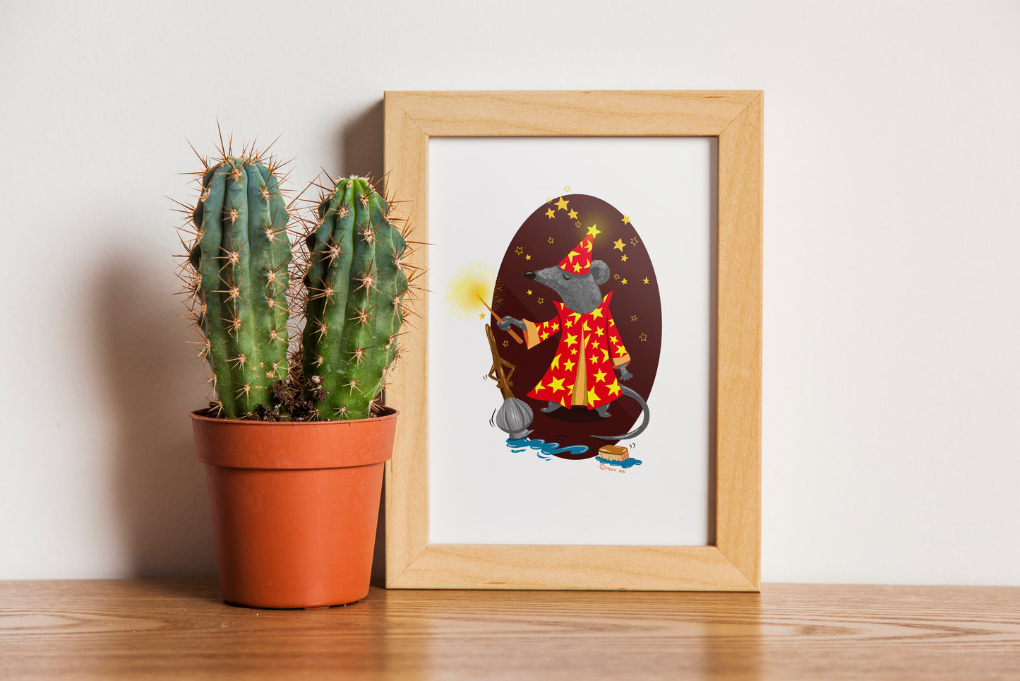 5" x 7" mini Art print series