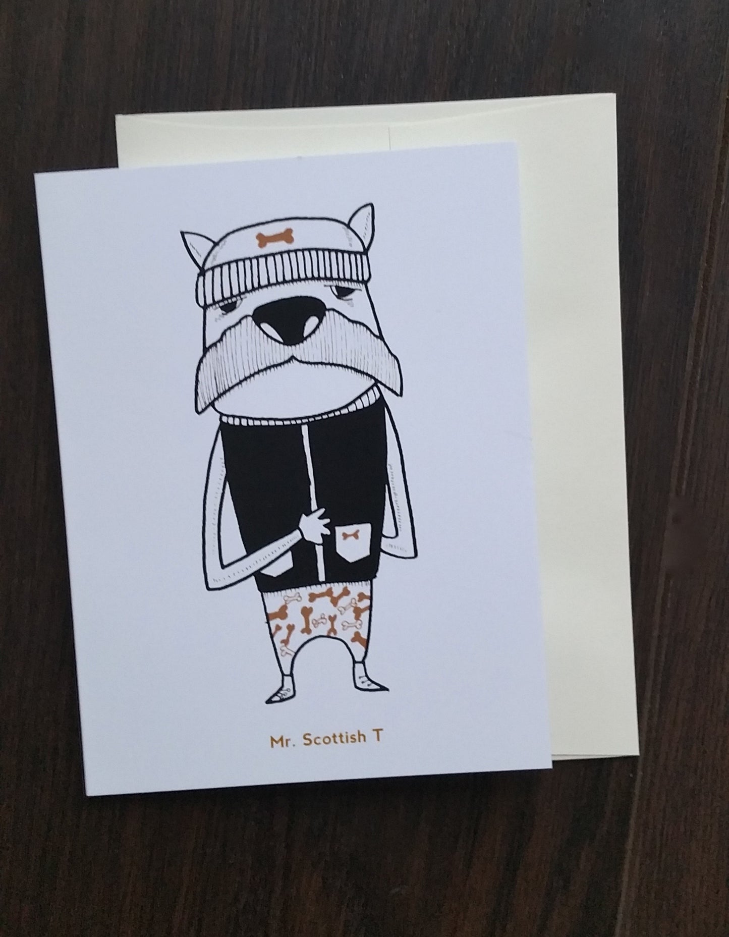 Dog series_ greeting card