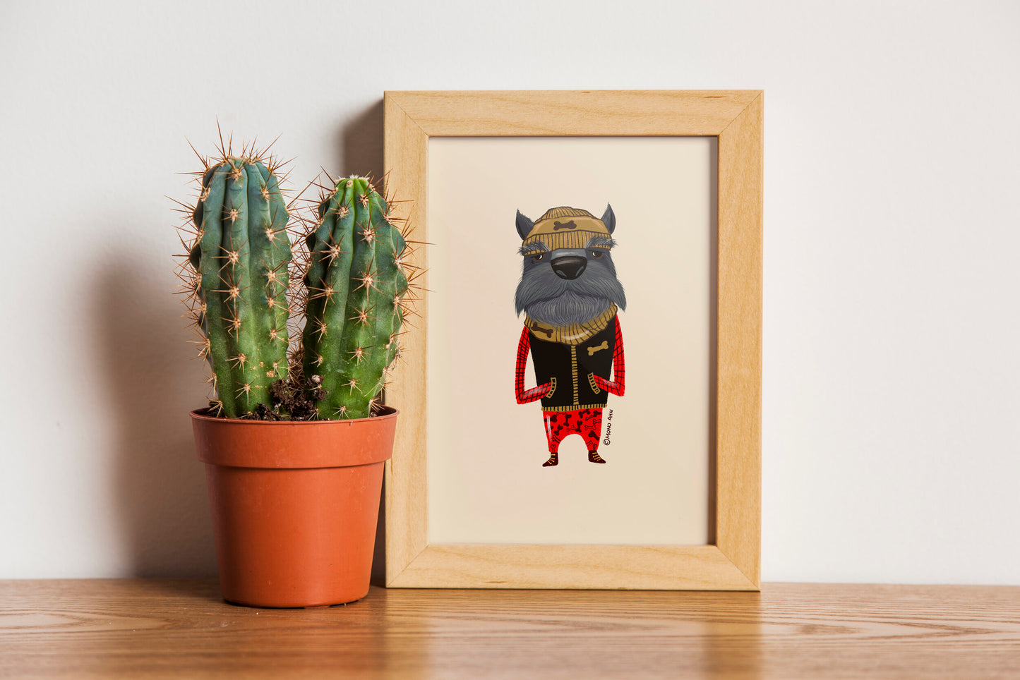5" x 7" mini Art print series