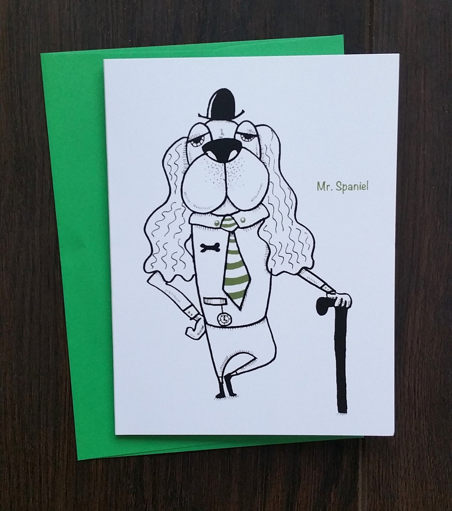 Dog series_ greeting card