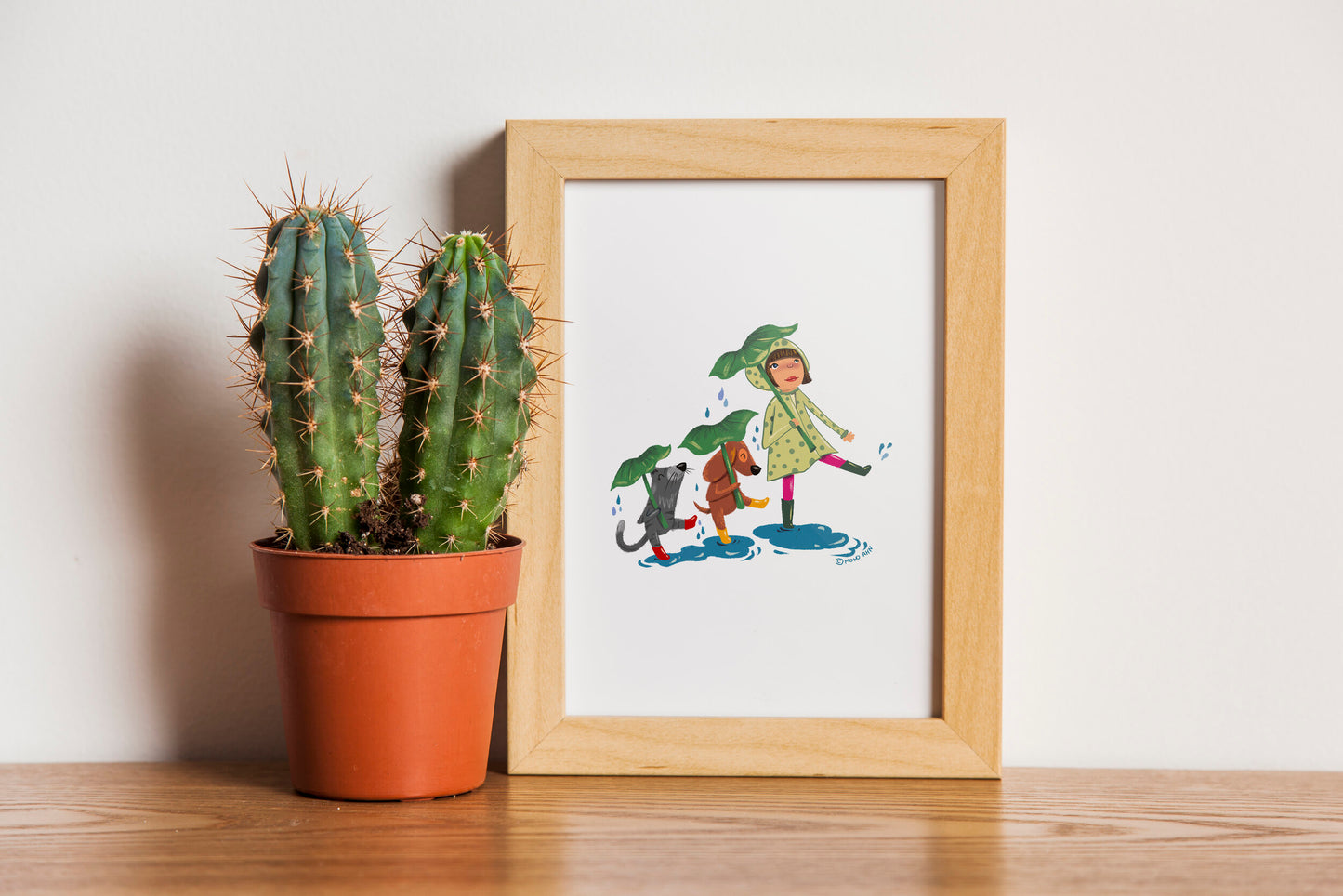 5" x 7" mini Art print series