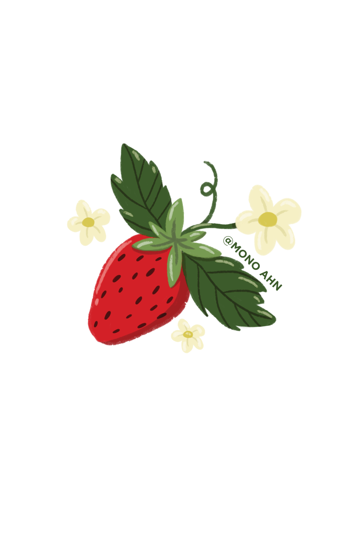 Strawberry Series_Vinyl stickers