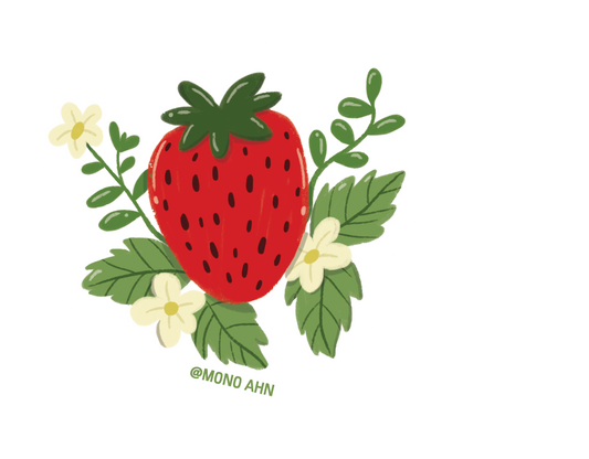 Strawberry Series_Vinyl stickers