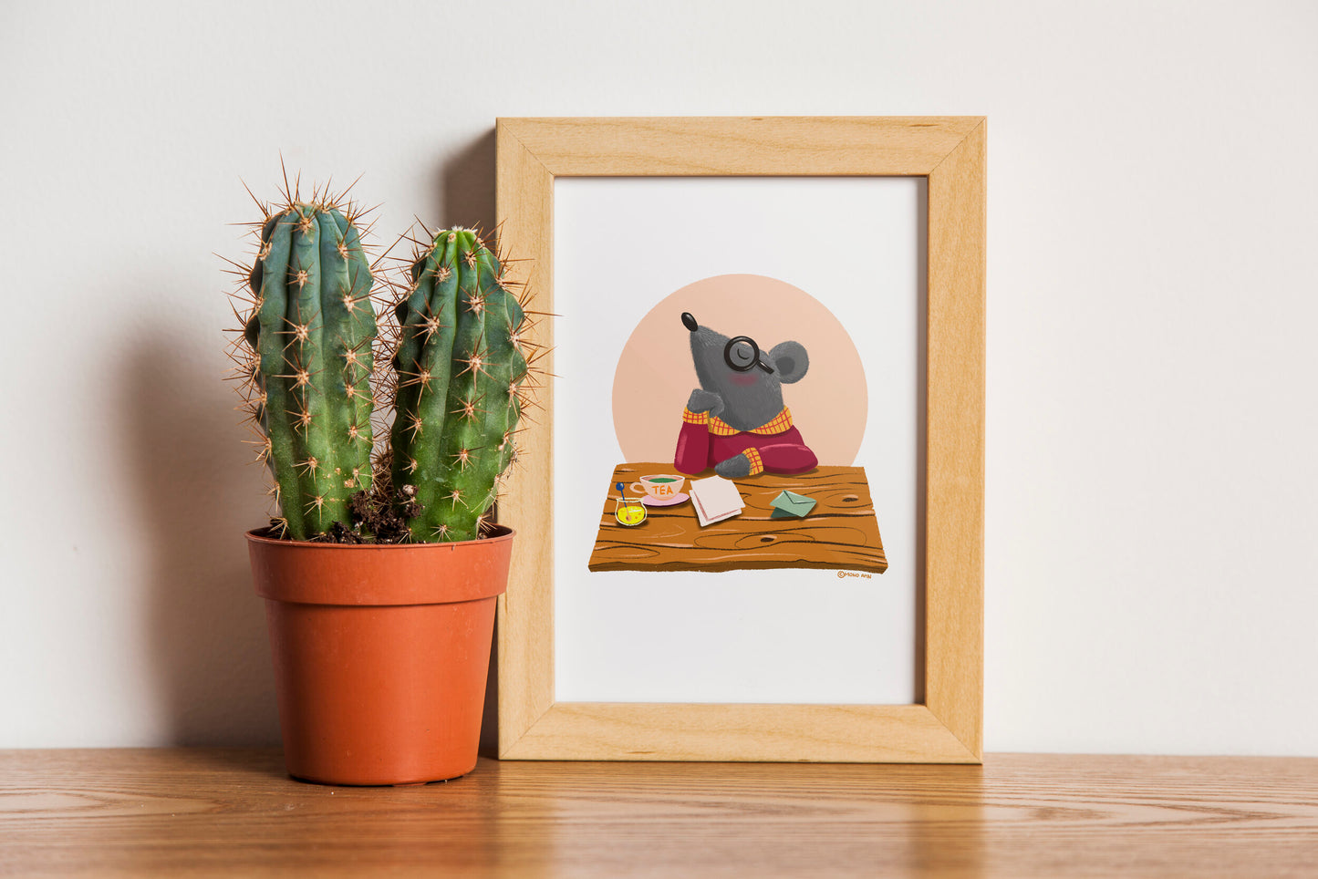 5" x 7" mini Art print series