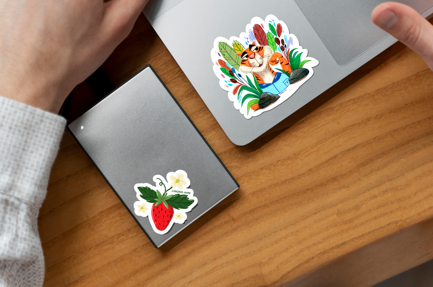 Tiger_Vinyl Stickers