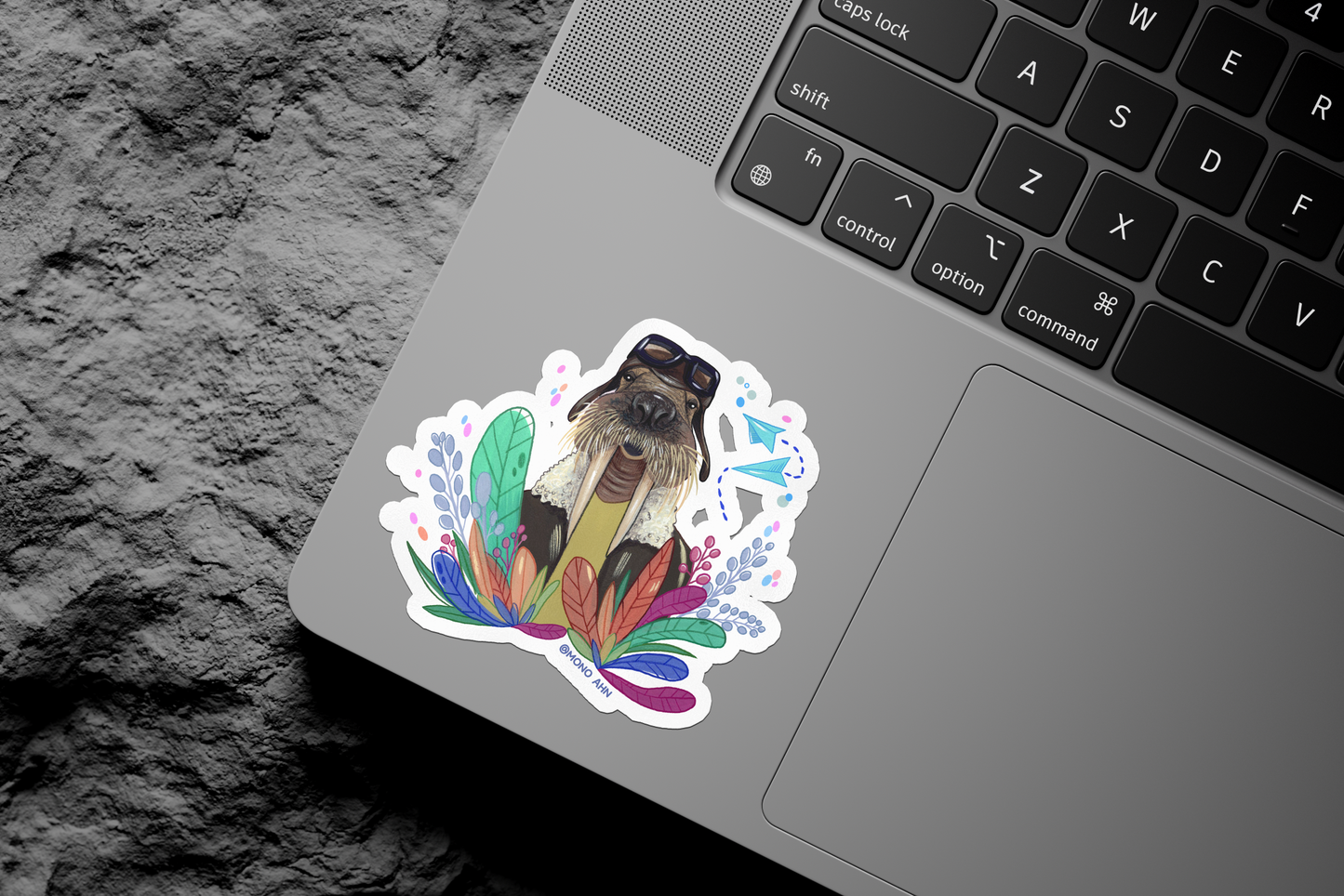 Walrus_Vinyl stickers