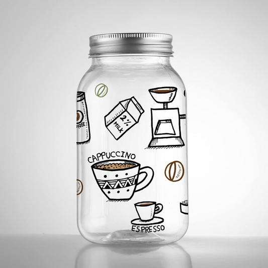 1 Litter Mason Jar_Coffee Lover