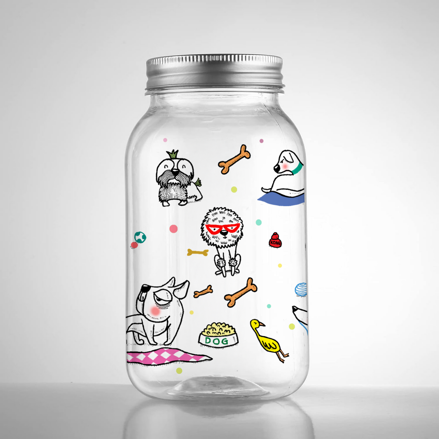 1 Litter Mason Jar_Dog Lover