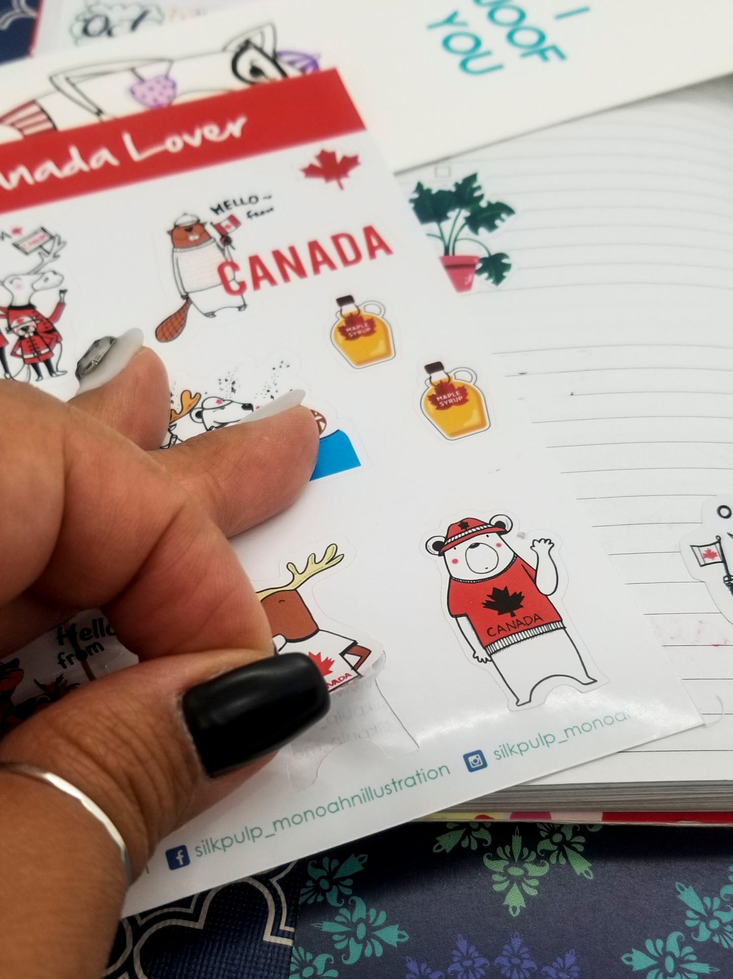 Canada lover - Planner Sticker