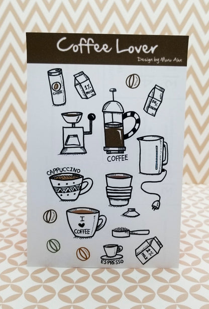 planner sticker-coffee lover