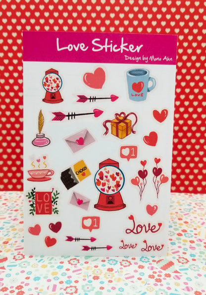 planner sticker-Love