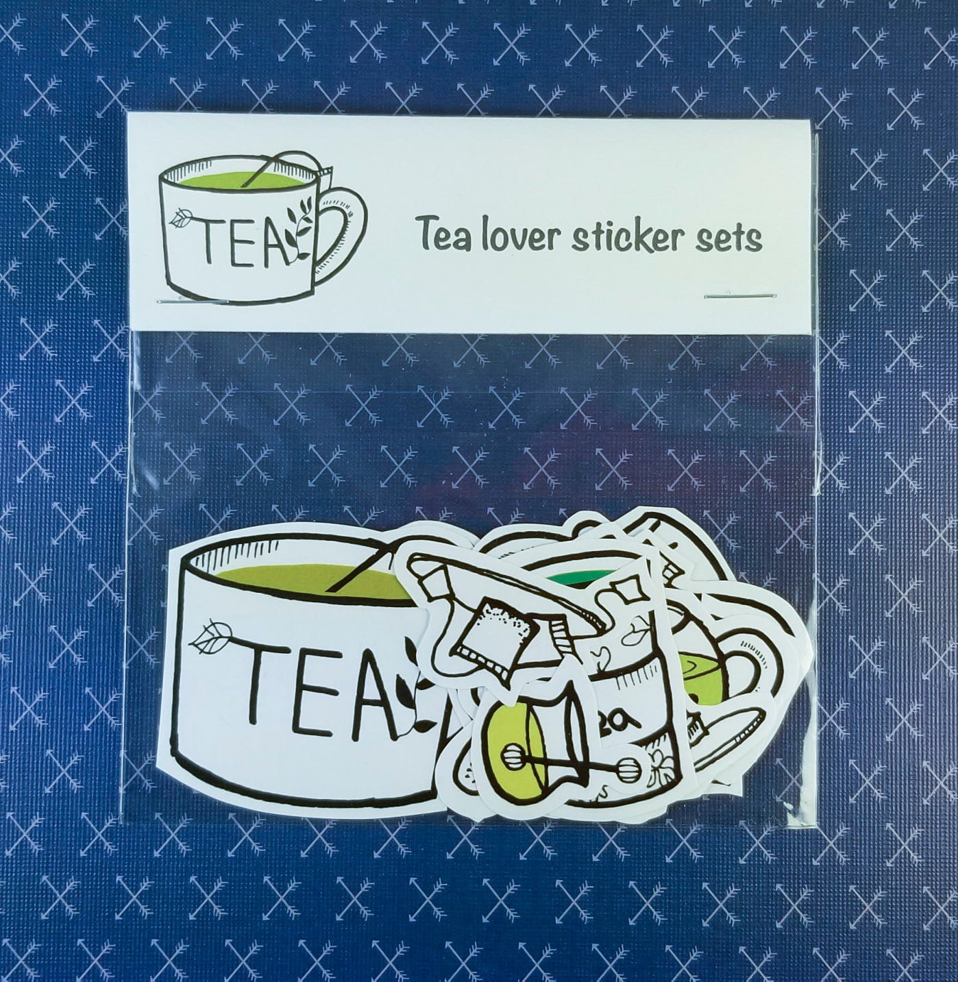 Tea Lover sticker pack