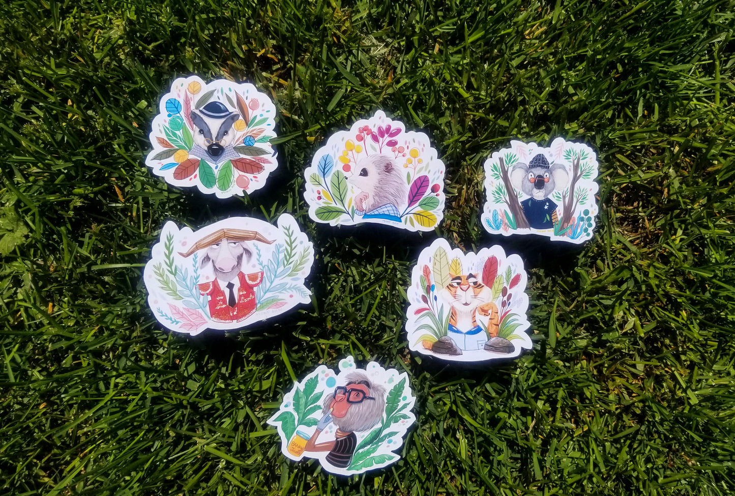 Animal Sets_Vinyl Sticker