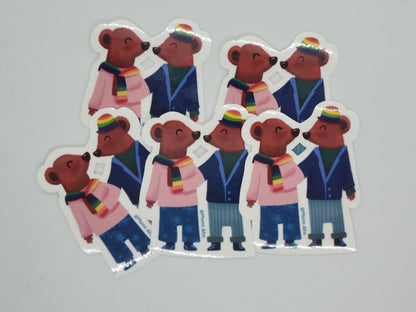 LGBTQ rainbow sticker