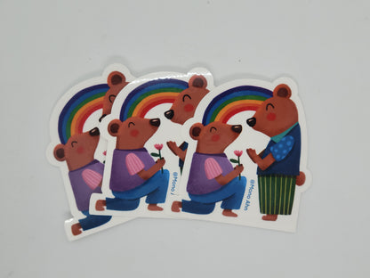 LGBTQ rainbow sticker