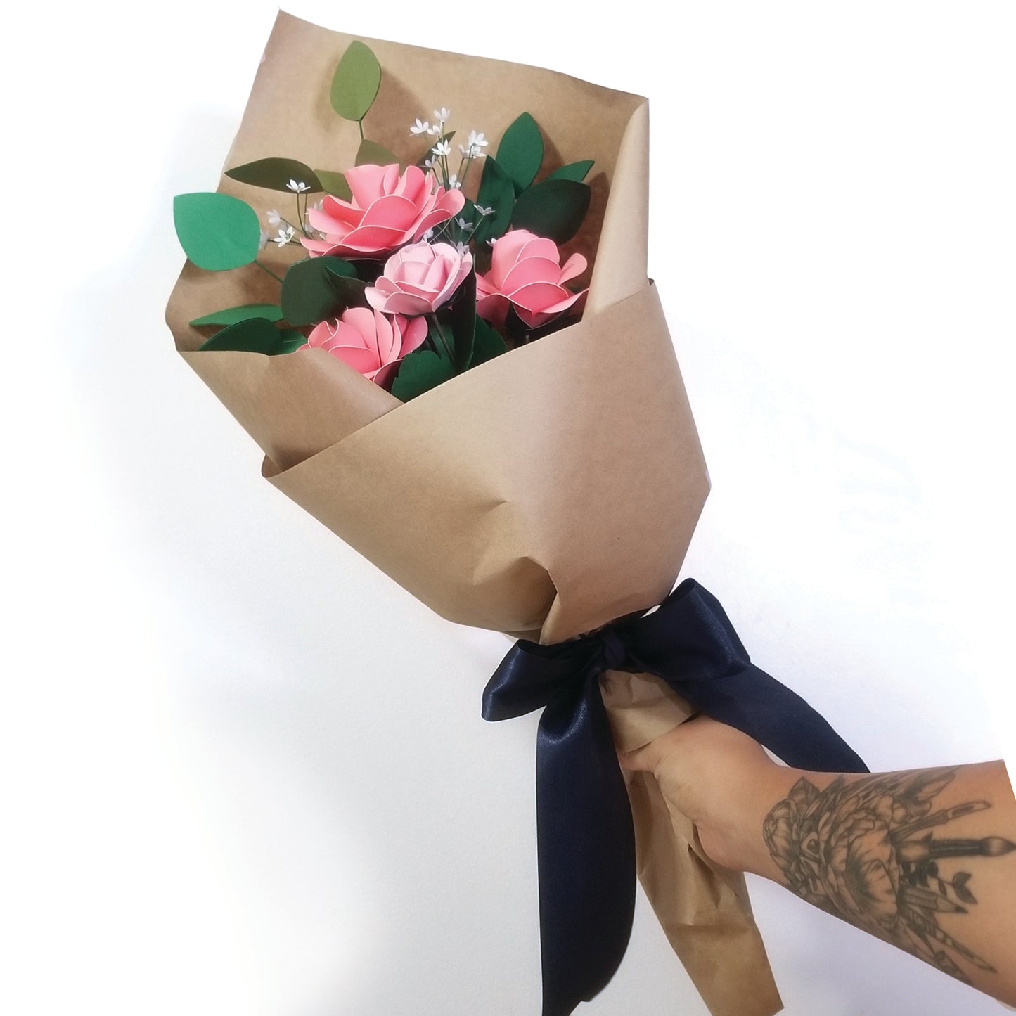 Big roses arrangement
