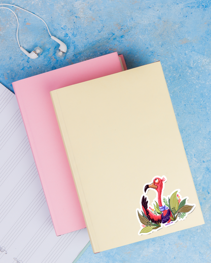 Flamingo_Vinyl Sticker