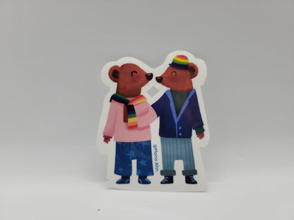 LGBTQ rainbow sticker