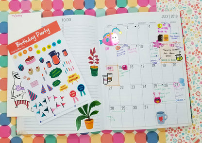 Planner Sticker- Birthday Party