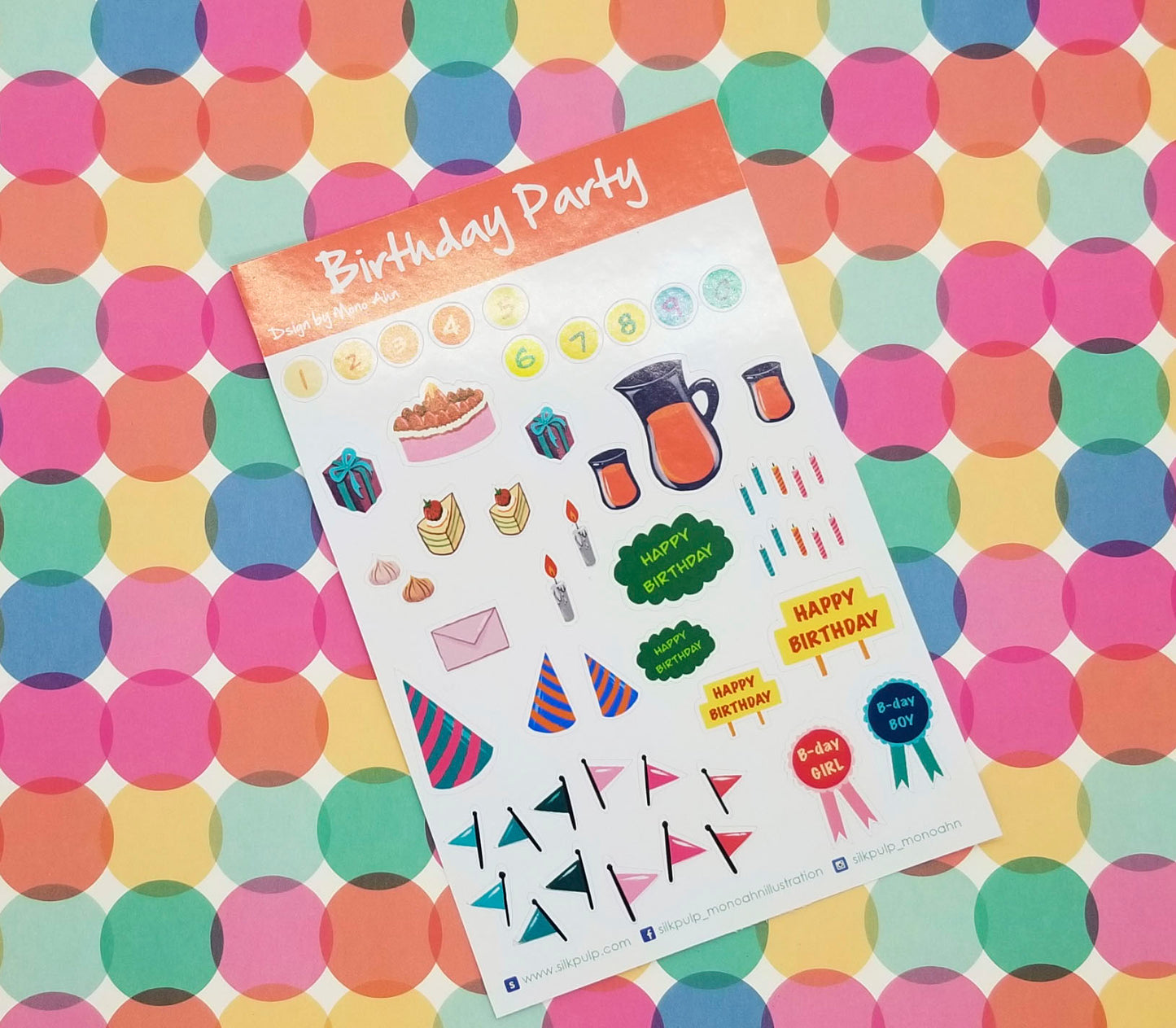 Planner Sticker- Birthday Party