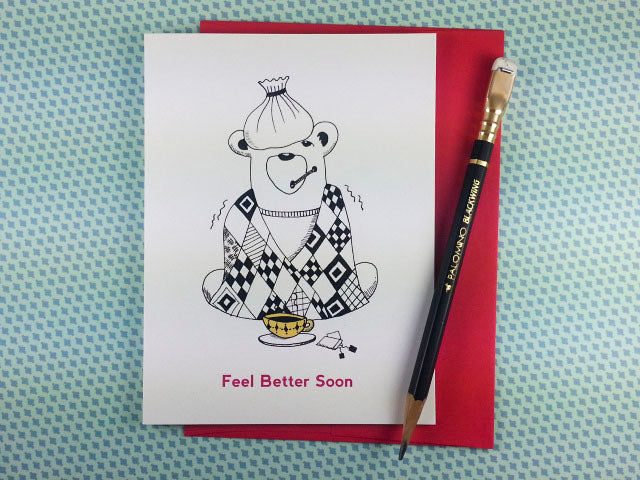 Feel better soon card