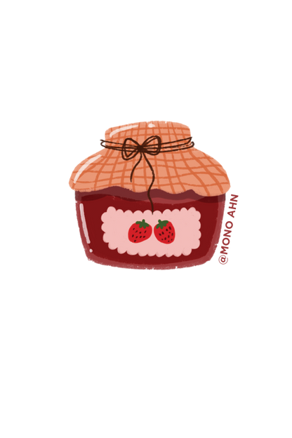 Strawberry Series_Vinyl stickers