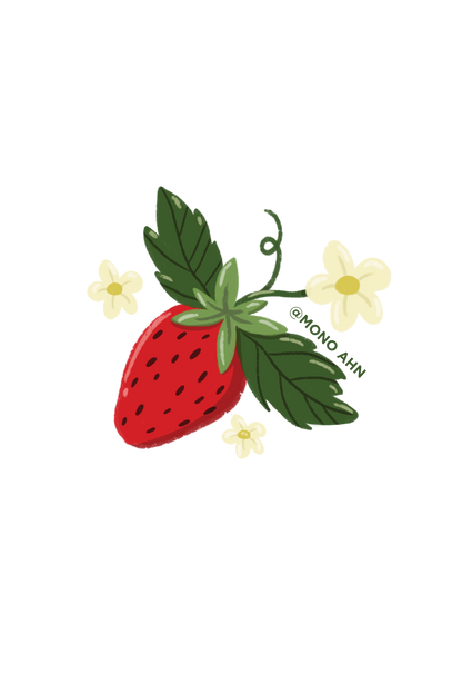 Strawberry Series_Vinyl stickers