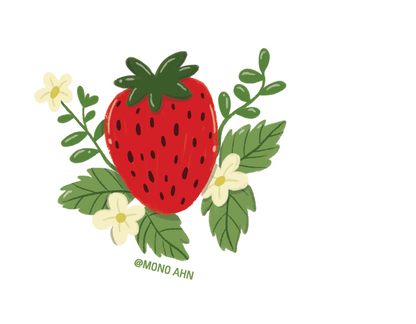 Strawberry Series_Vinyl stickers