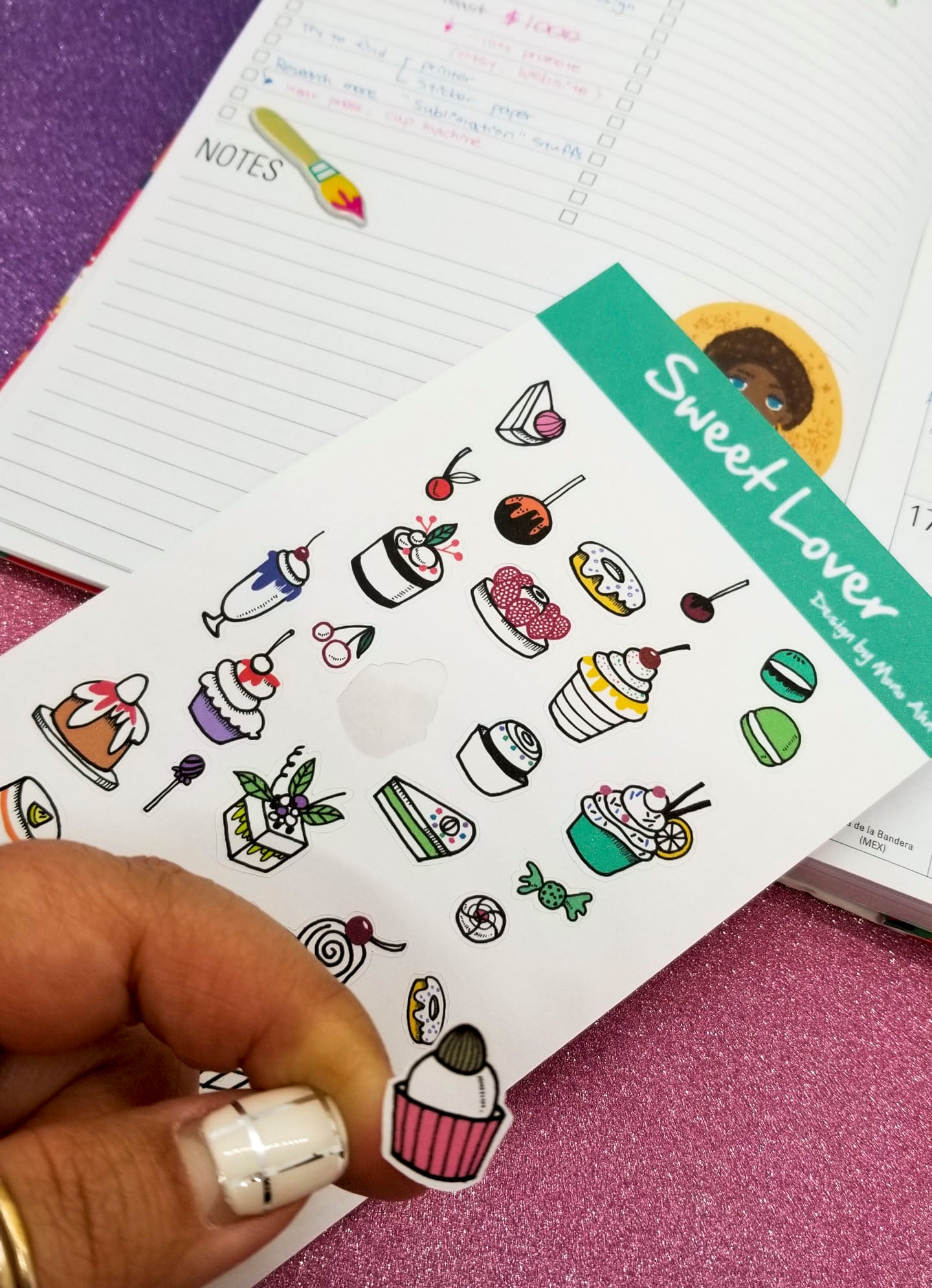 planner sticker-sweet lover