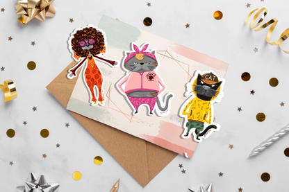 Cat Lover sticker Pack