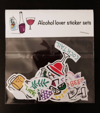 Wine Lover sticker pack