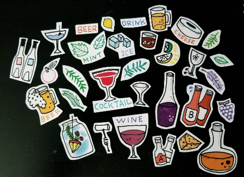 Wine Lover sticker pack