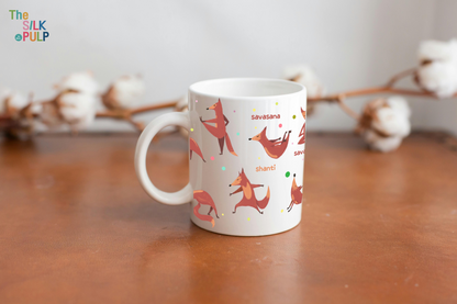 Yoga Fox Mug