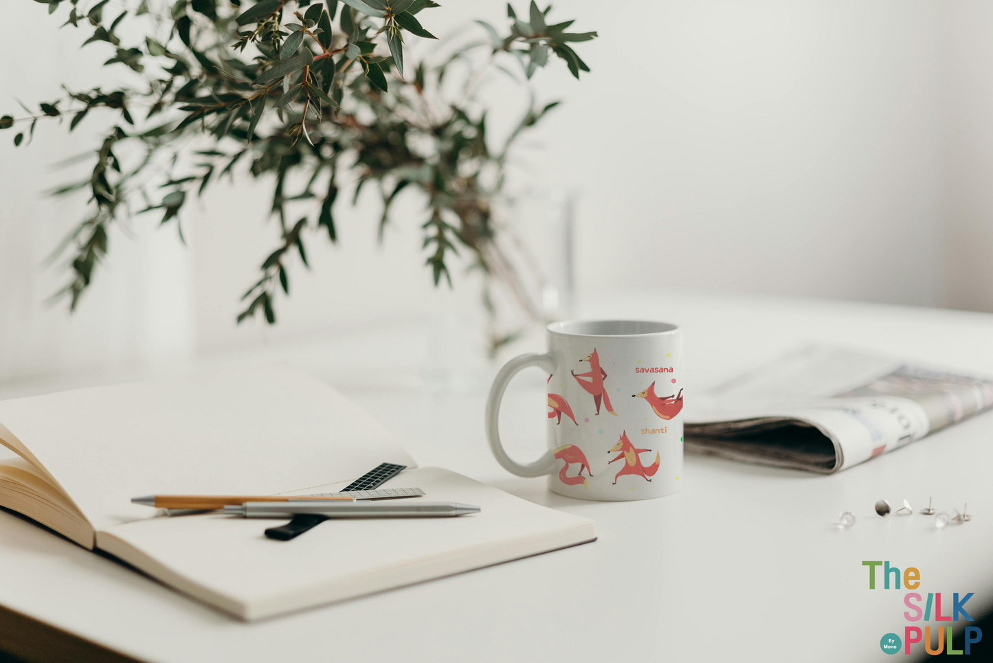 Yoga Fox Mug